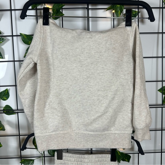 Nike Tan/Black/White Graphic Logo Matching Set Hoodie & Joggers Size 2T (Boy) - Picture 11 of 16